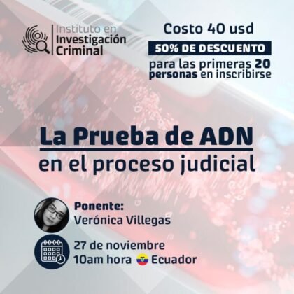 La Prueba de ADN en el proceso judicial