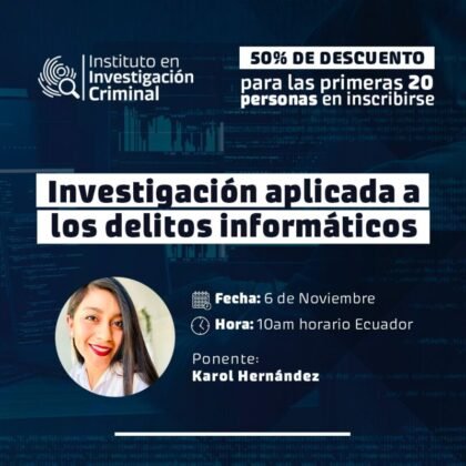 Investigación Aplicada a los delitos Informáticos