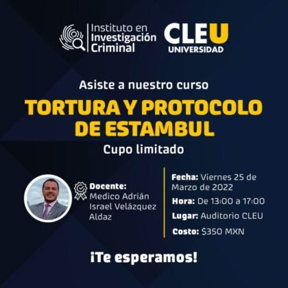 Curso Tortura y Protocolo de Estambul